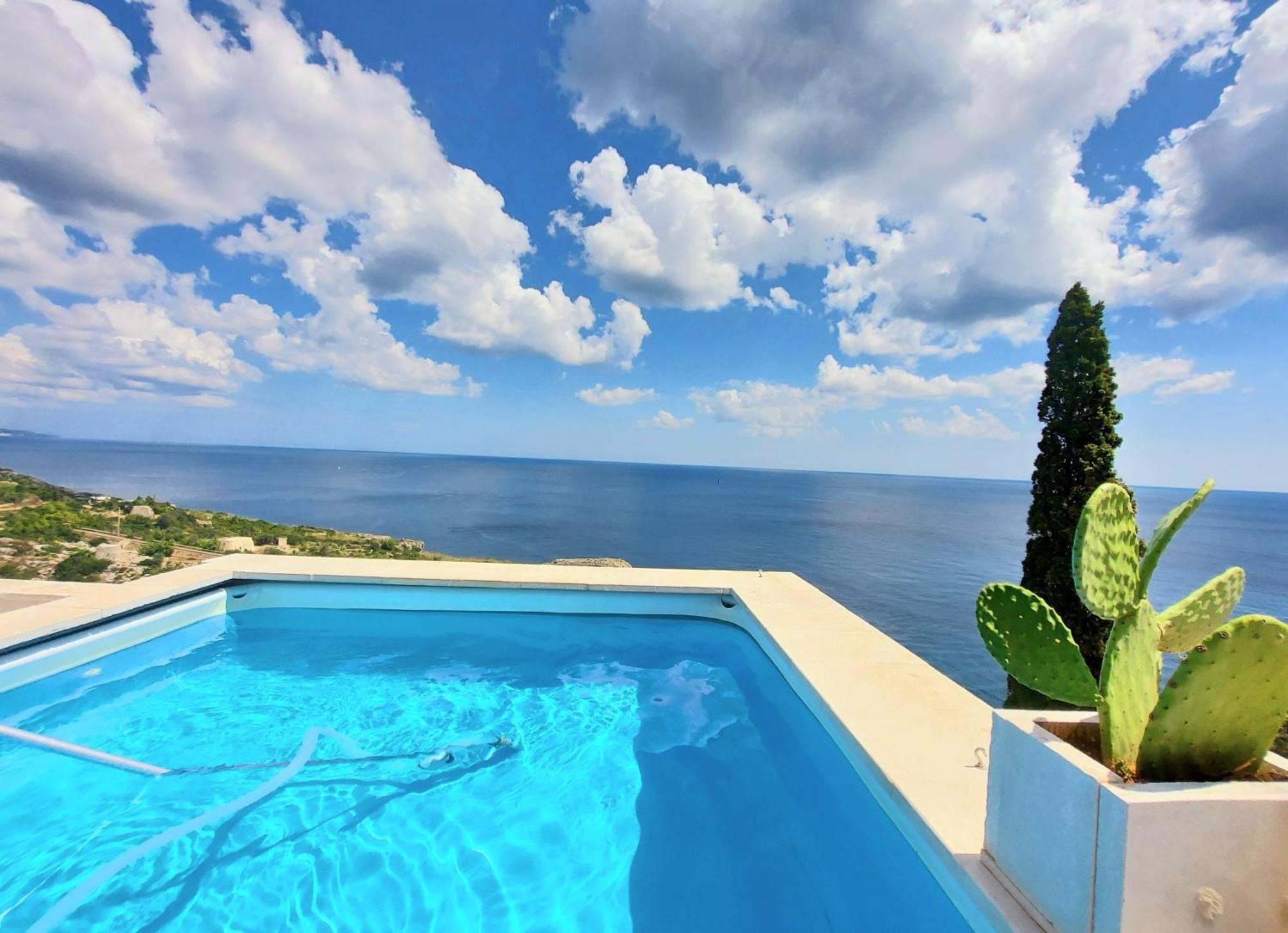 Blu Suite Cottage Sul Mare E Swimming Pool 트리카세 외부 사진